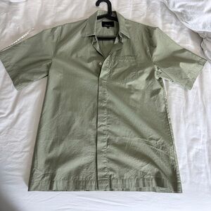 3.1 Phillip Lim Olive Casual Button Down Shirt